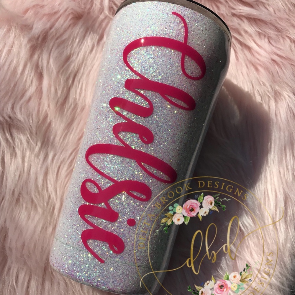 Glittered 20 or 30oz Tumbler